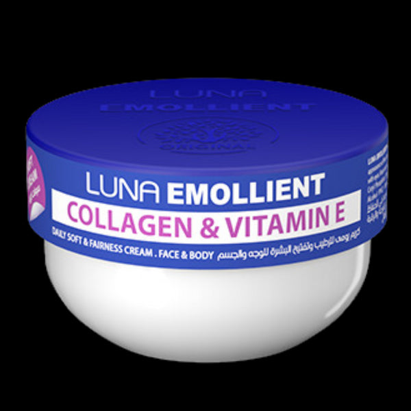 Luna moisturizing hand and body cream with collagen and vitamin E 160 gm - Luna